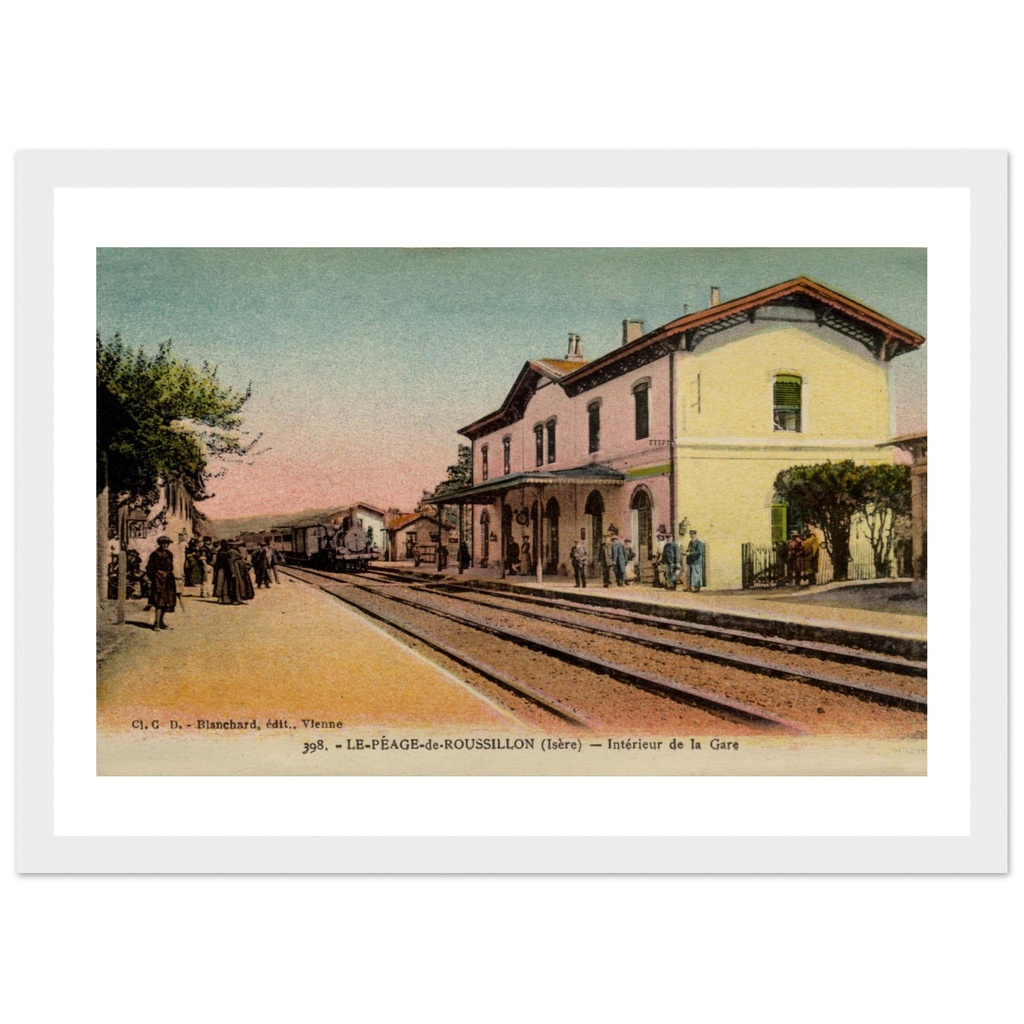 Le Peage de Roussillon - Interieur de la Gare