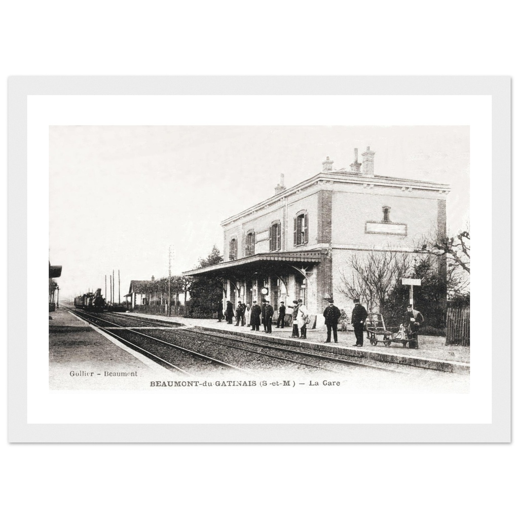 Beaumont du Gatinais - La Gare