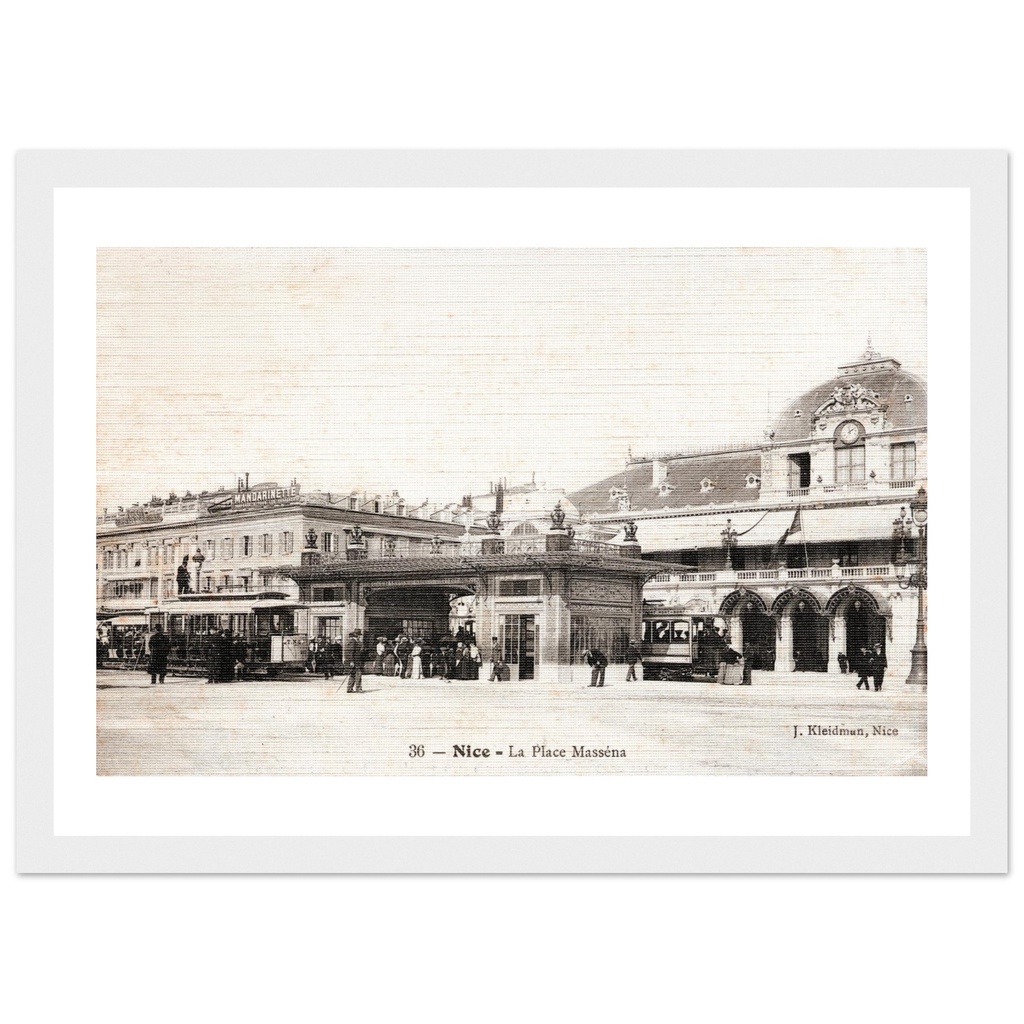 Nice - La Place Massena
