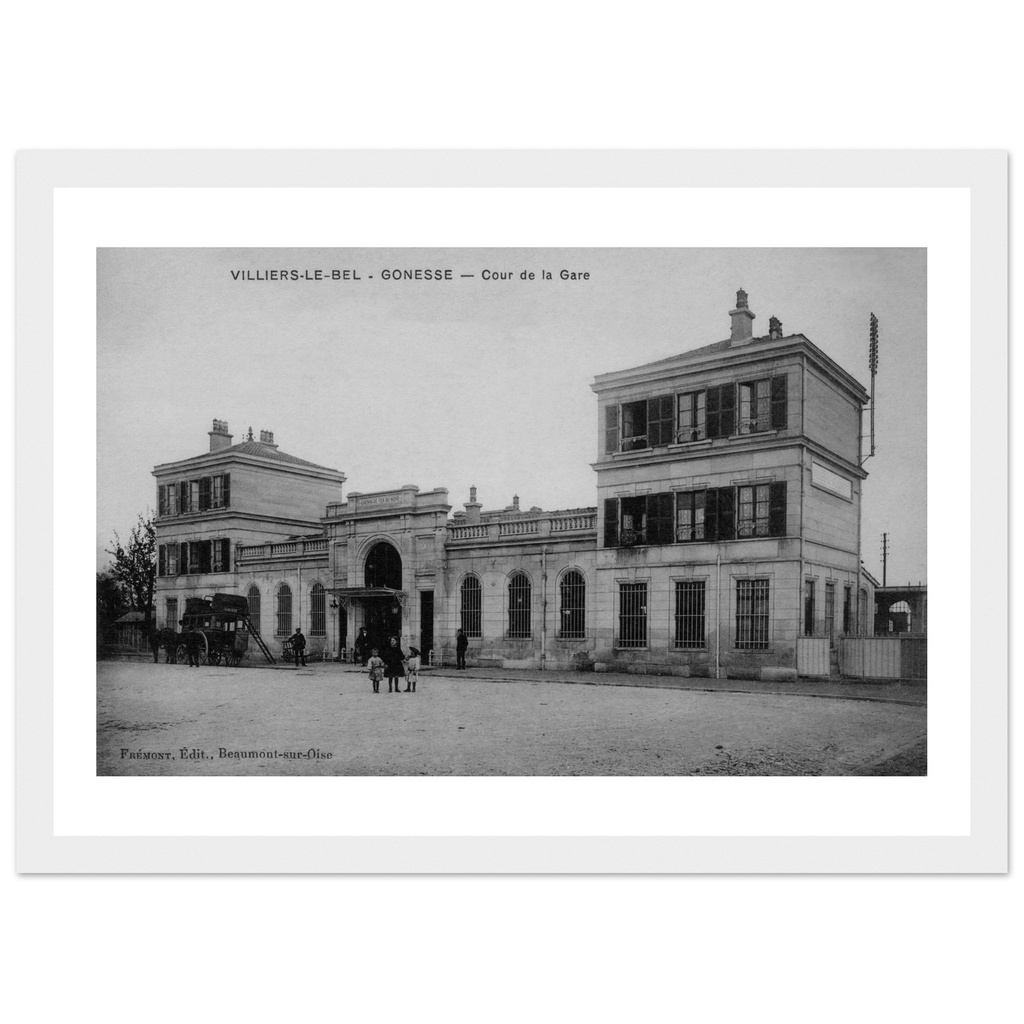 Villiers-le-Bel-Gonesse - Cour de la Gare