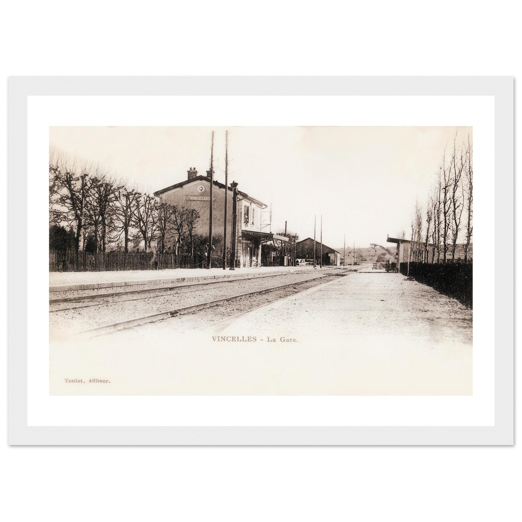 Vincelles - La Gare