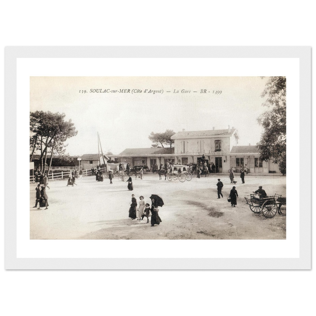 Soulac sur mer - La Gare