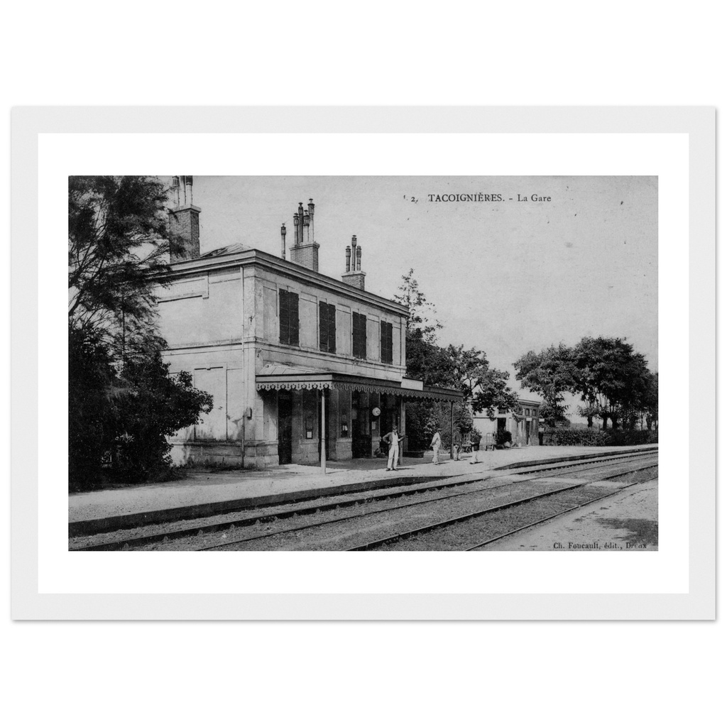 Tacoignières - La Gare et les usines