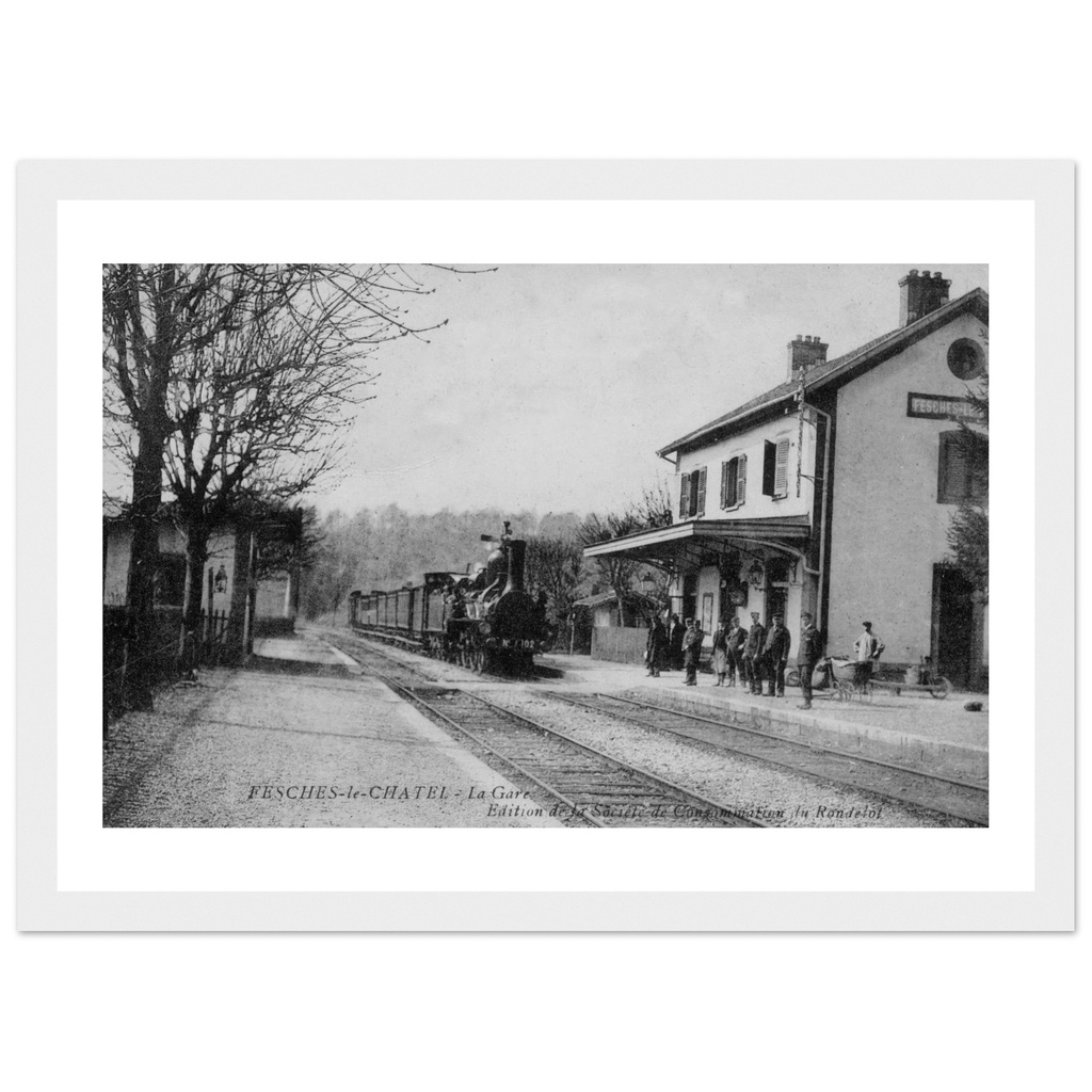 Fesches-le-Châtel - La Gare