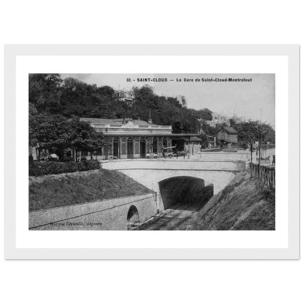 St Cloud, la gare de St Cloud Montretout