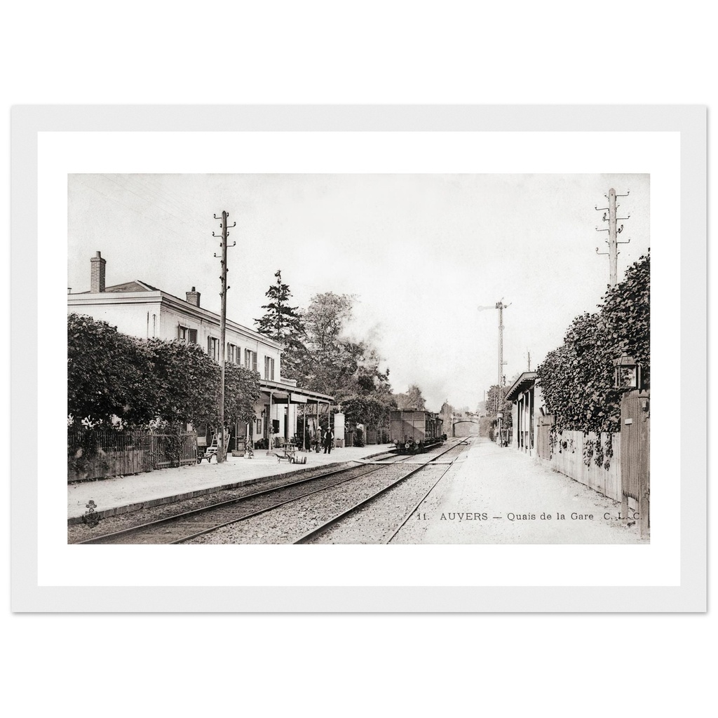 Auvers - Quai de la gare