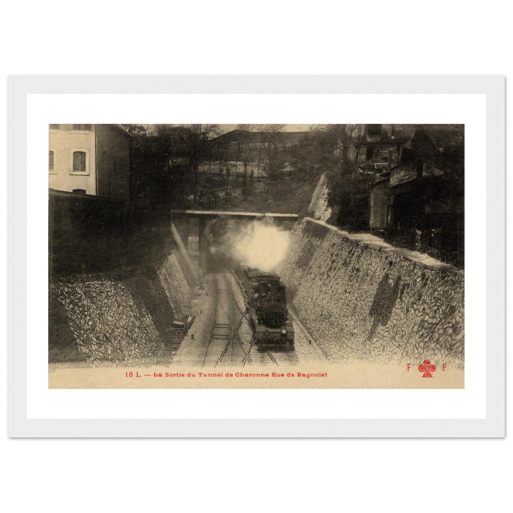La Sortie du Tunnel de Charonne Rue de Bagnolet