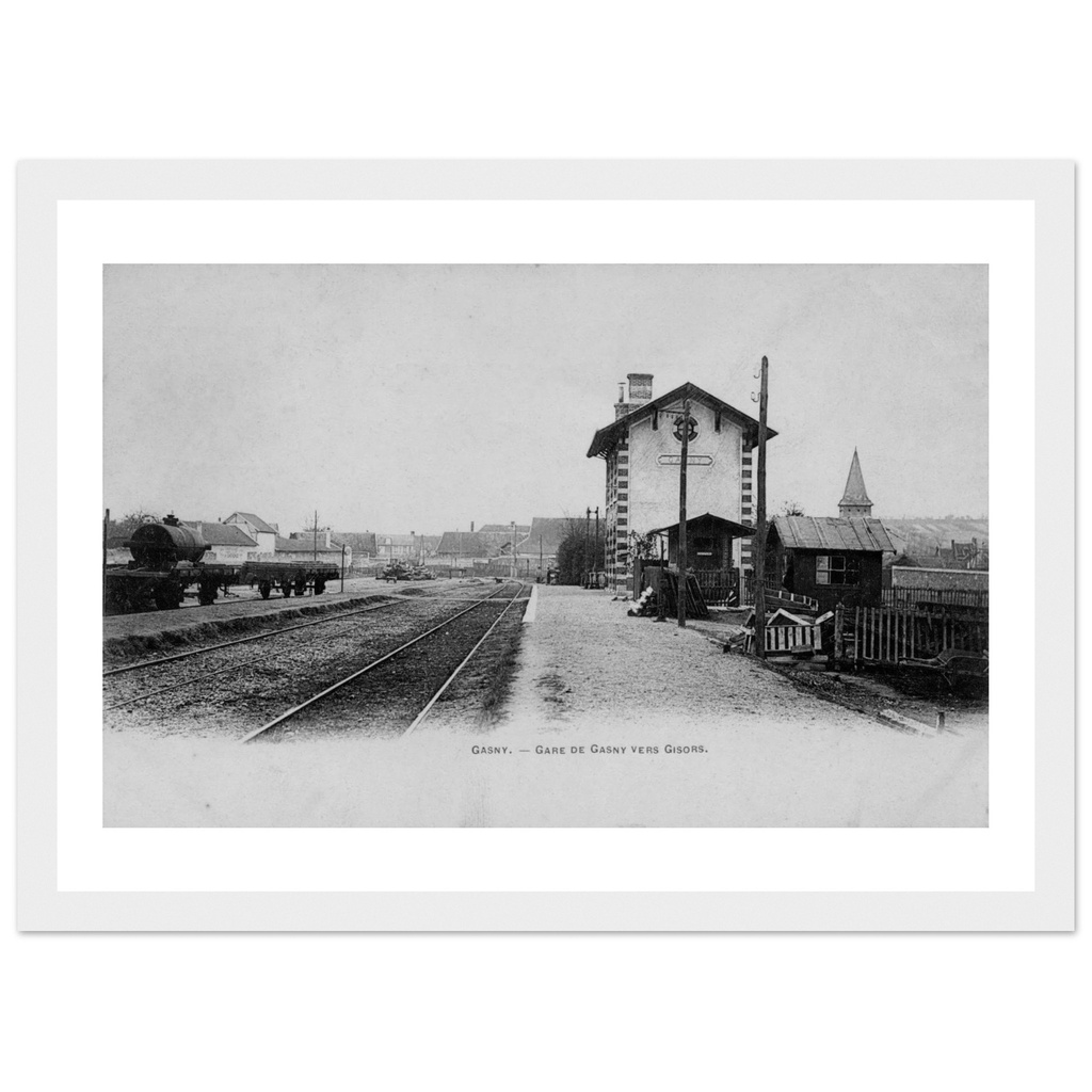 Gasny - Gare de Gasny vers Gisors