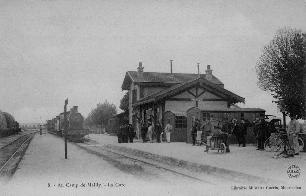 Mailly-le-Camp - La Gare