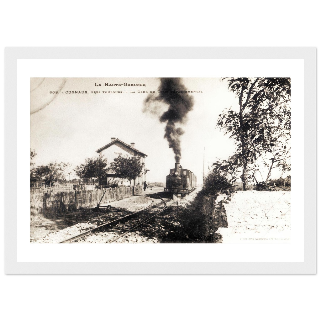 Cugnaux - la gare du train départemental