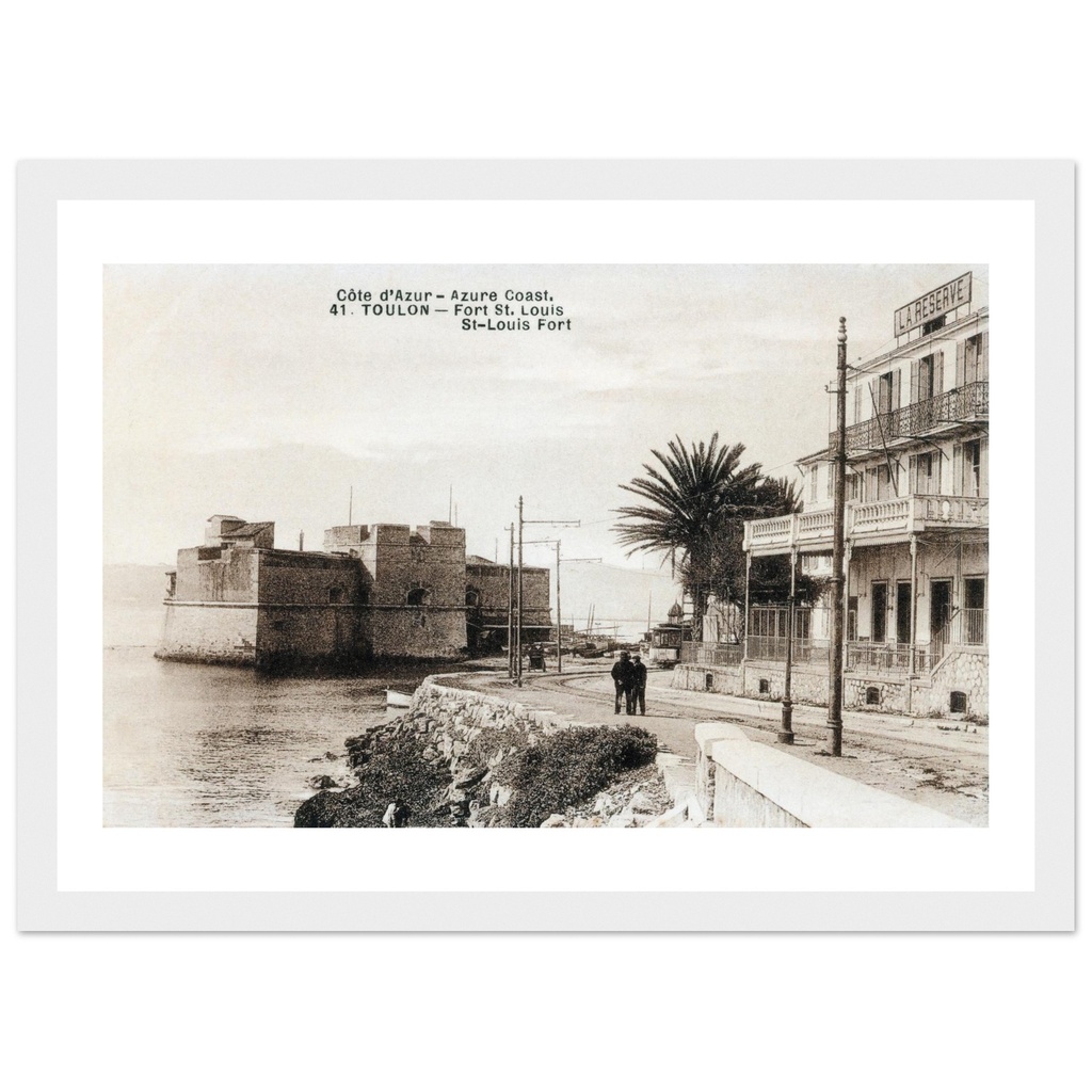 C™te d'Azur - toulon, fort St Louis