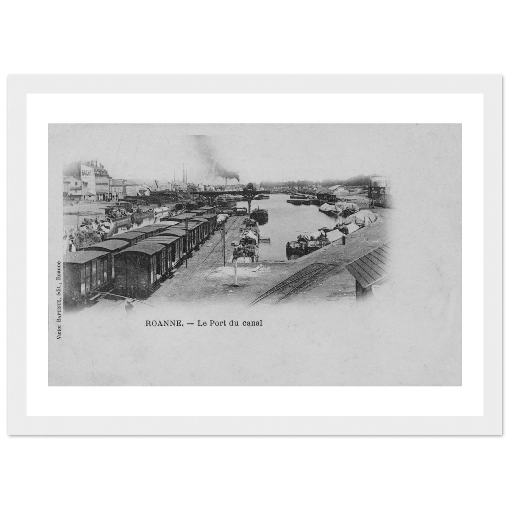 Roanne - Le Port du Canal