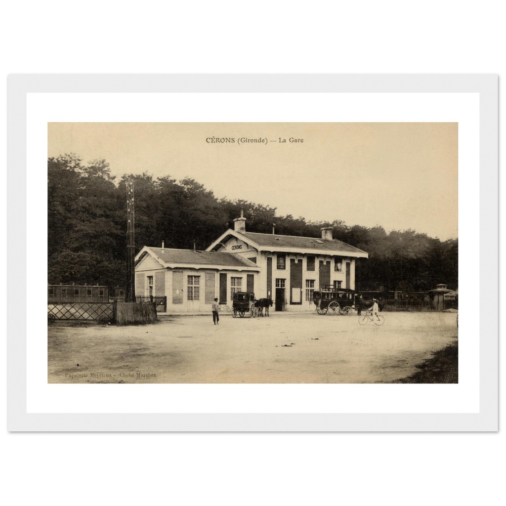 Cérons - La Gare