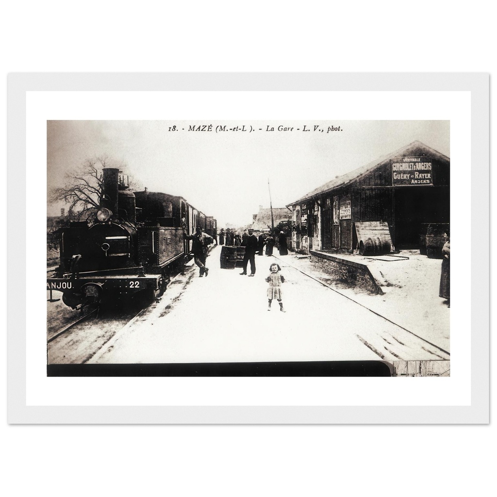 Mazé (M-et-L) - La Gare