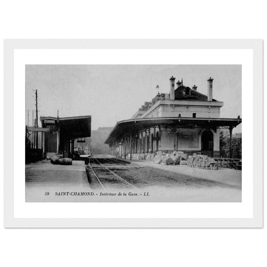 Saint-Chamond - Intérieur de la gare