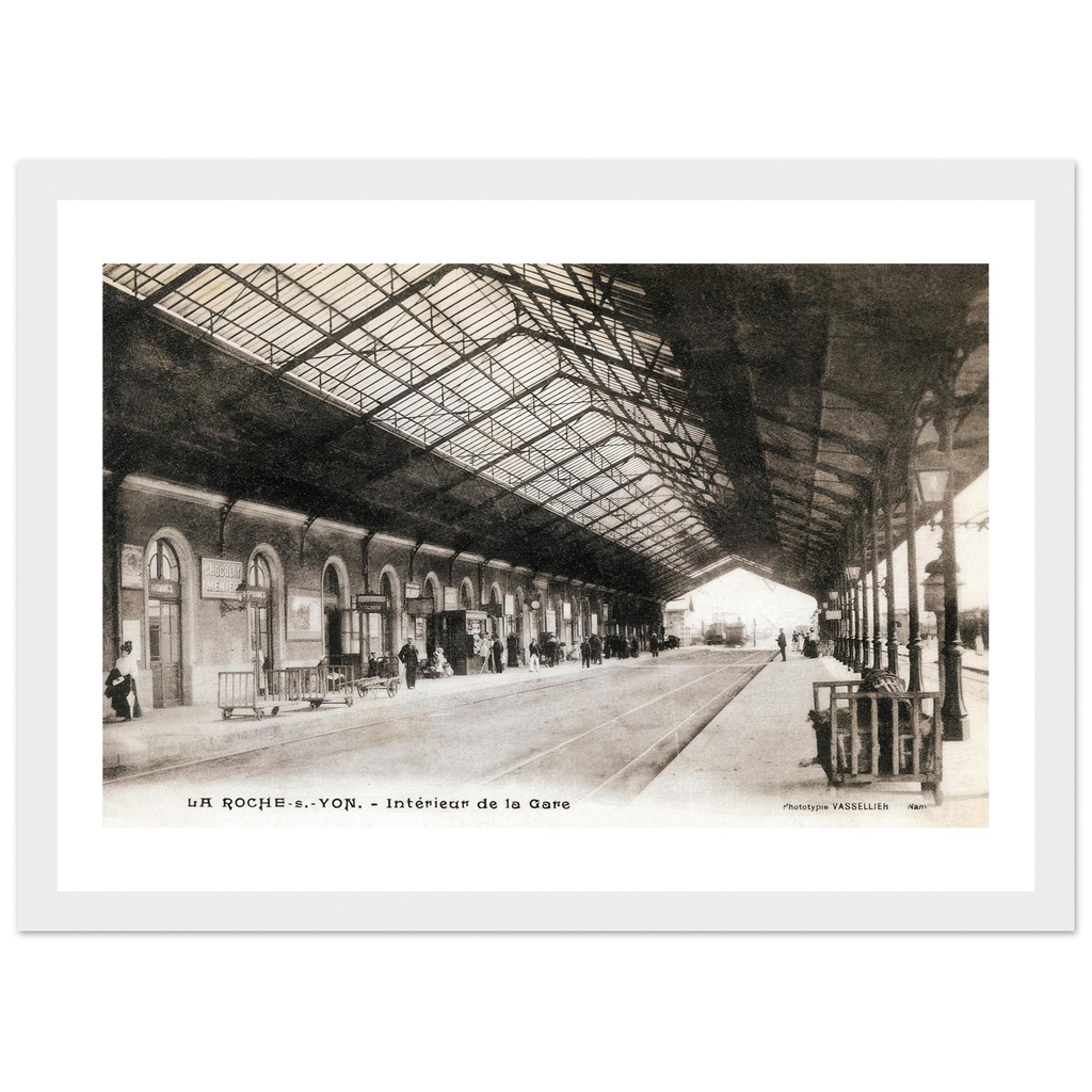 La-roche-sur-Yon intérieur de la Gare