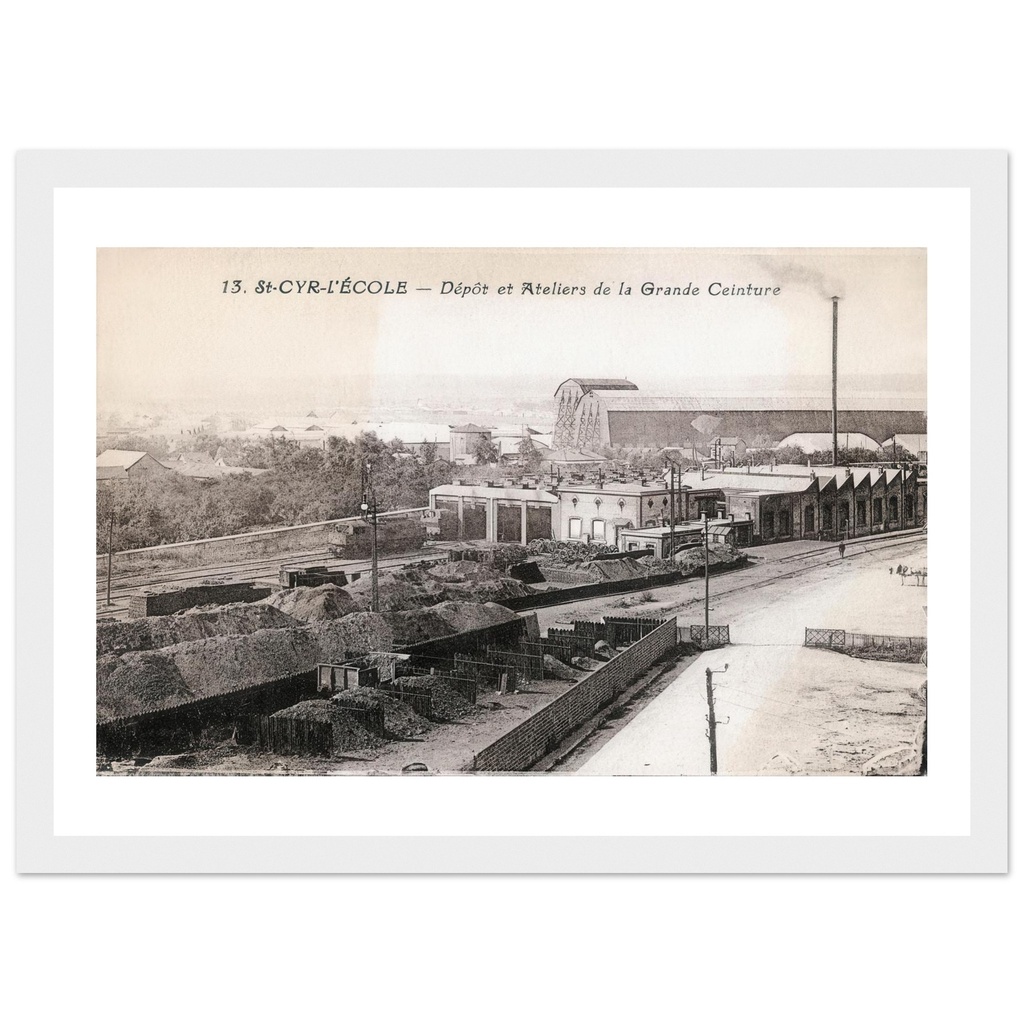 St-Cyr-l'Ecole -Depots et ateliers de la grande ceinture
