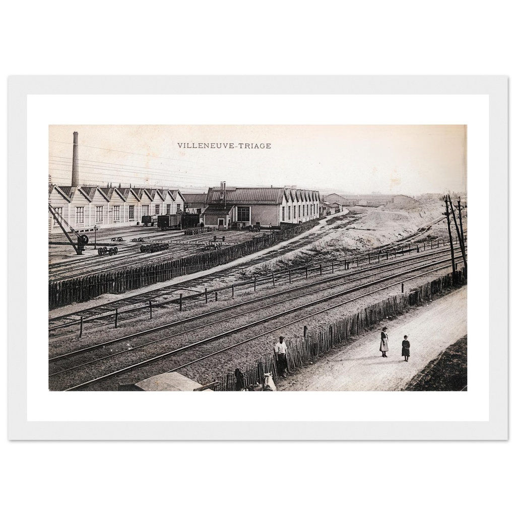Villeneuve-Triage - Les Docks du Chemin de Fer