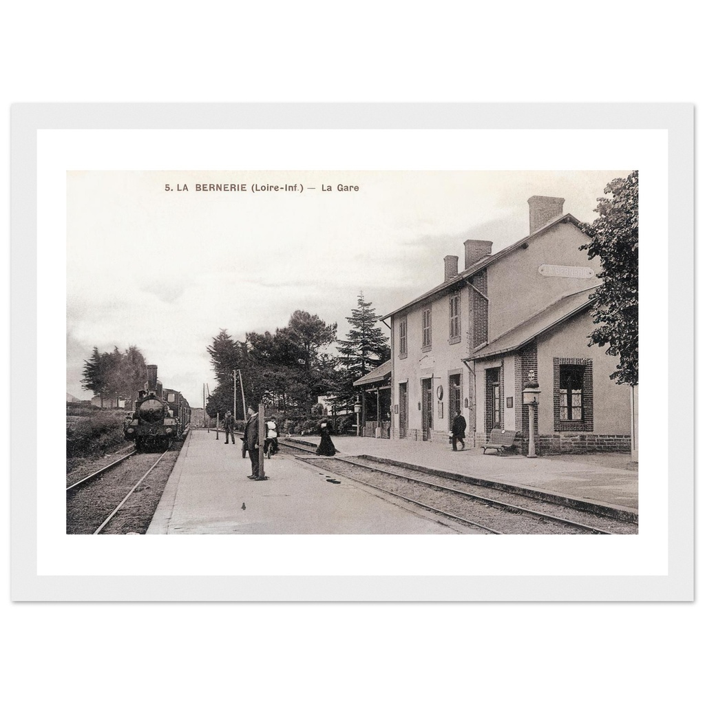la Bernerie - La gare