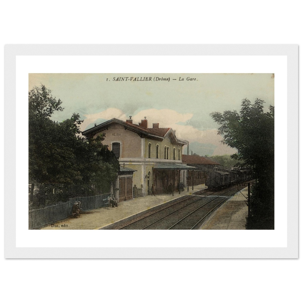 Saint Vallier - La Gare