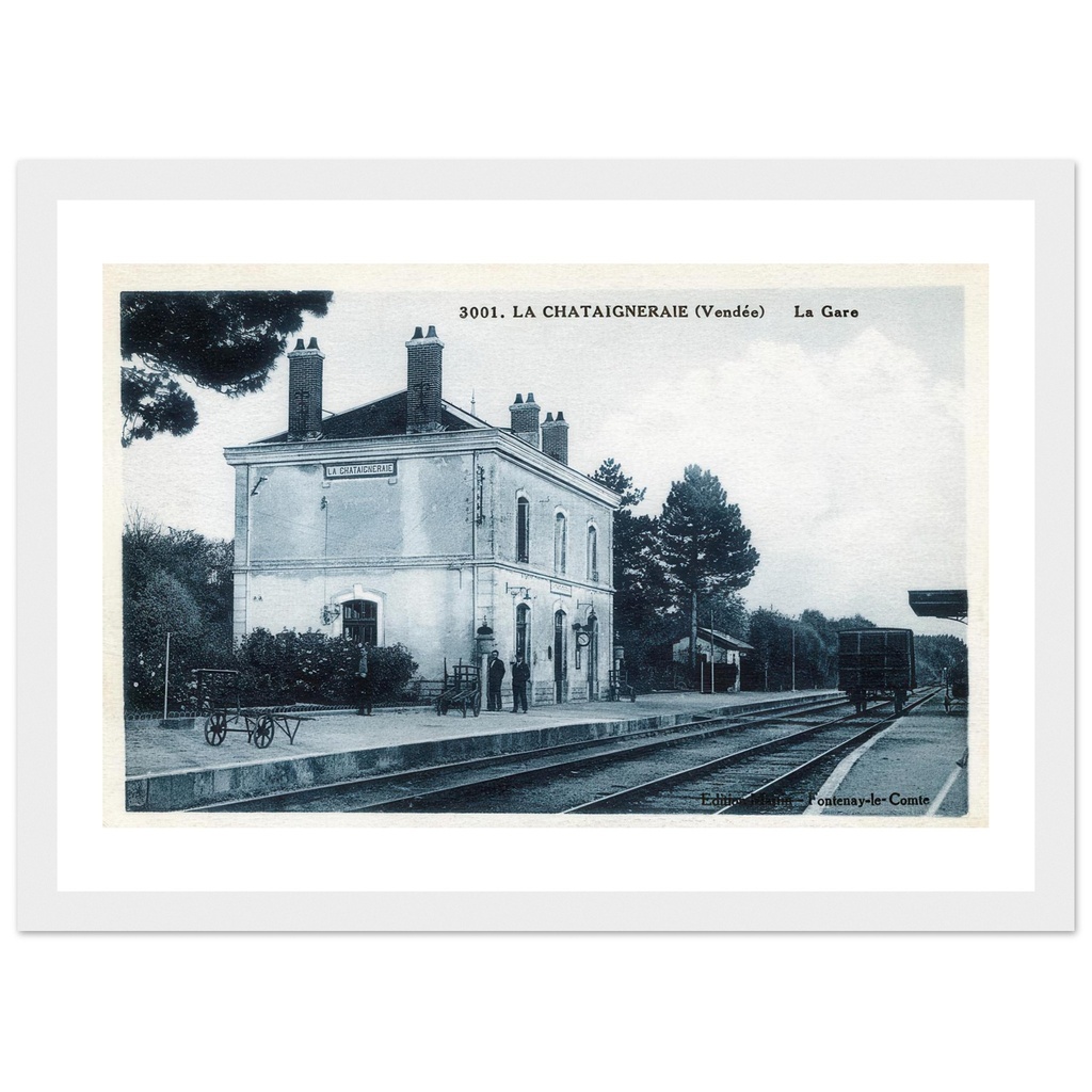 La Chaîtaigeraie (Vendée) - La gare