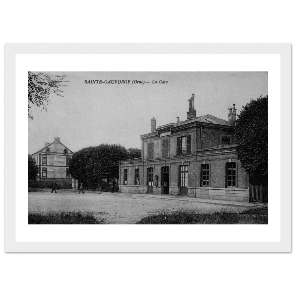 Sainte-Gauburge-Sainte-Colombe - La gare