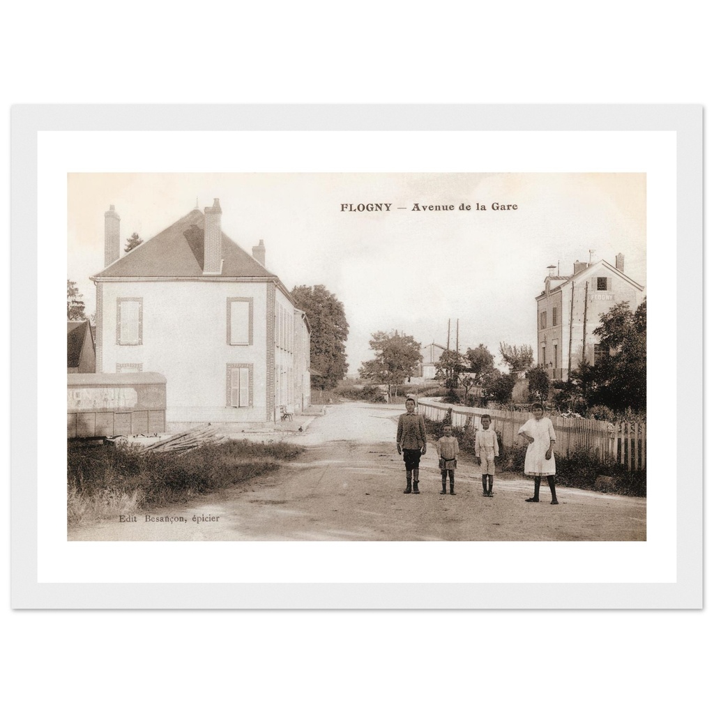 Flogny - Avenue de la Gare