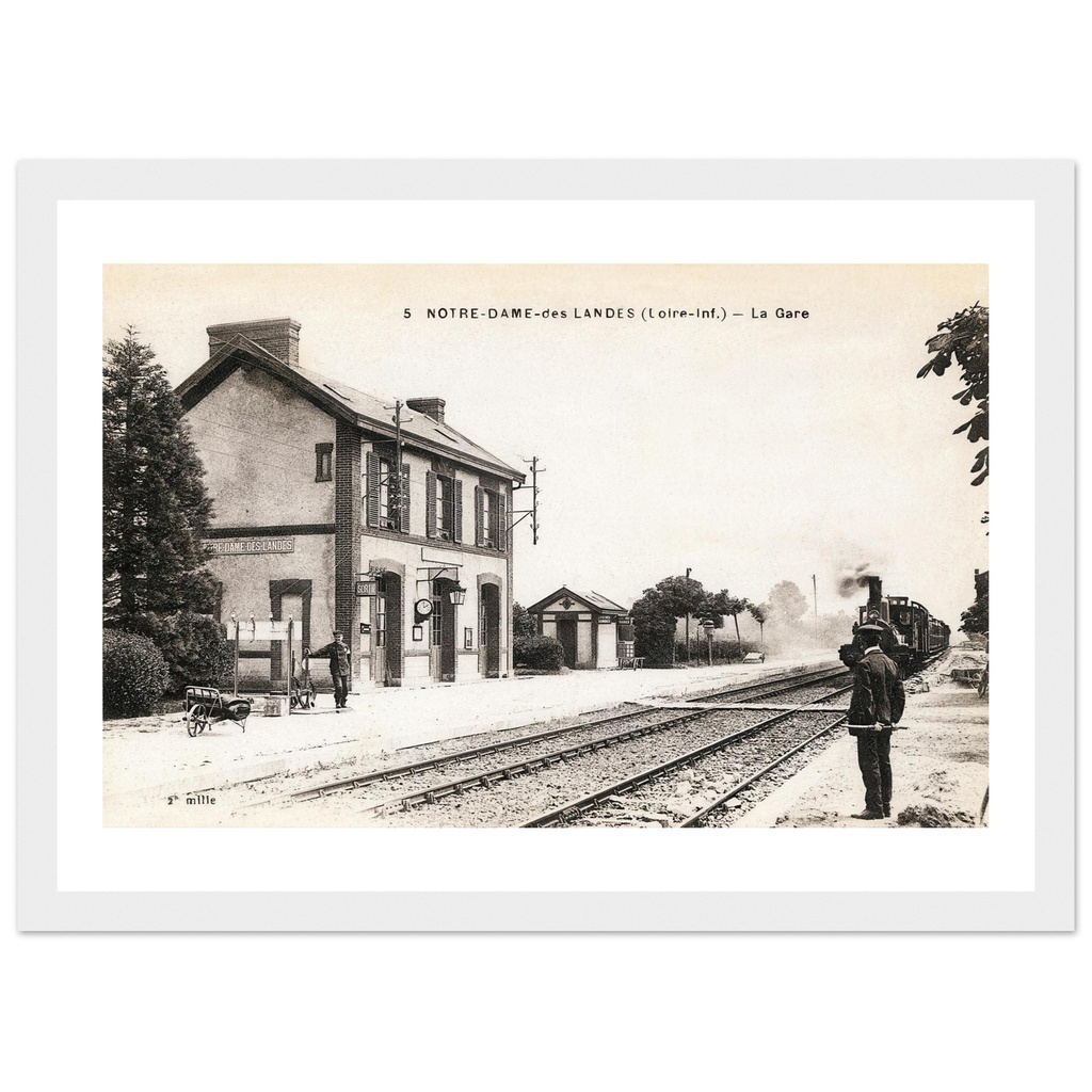 Notre-dames-des-Landes (loire inferieure)  - La gare