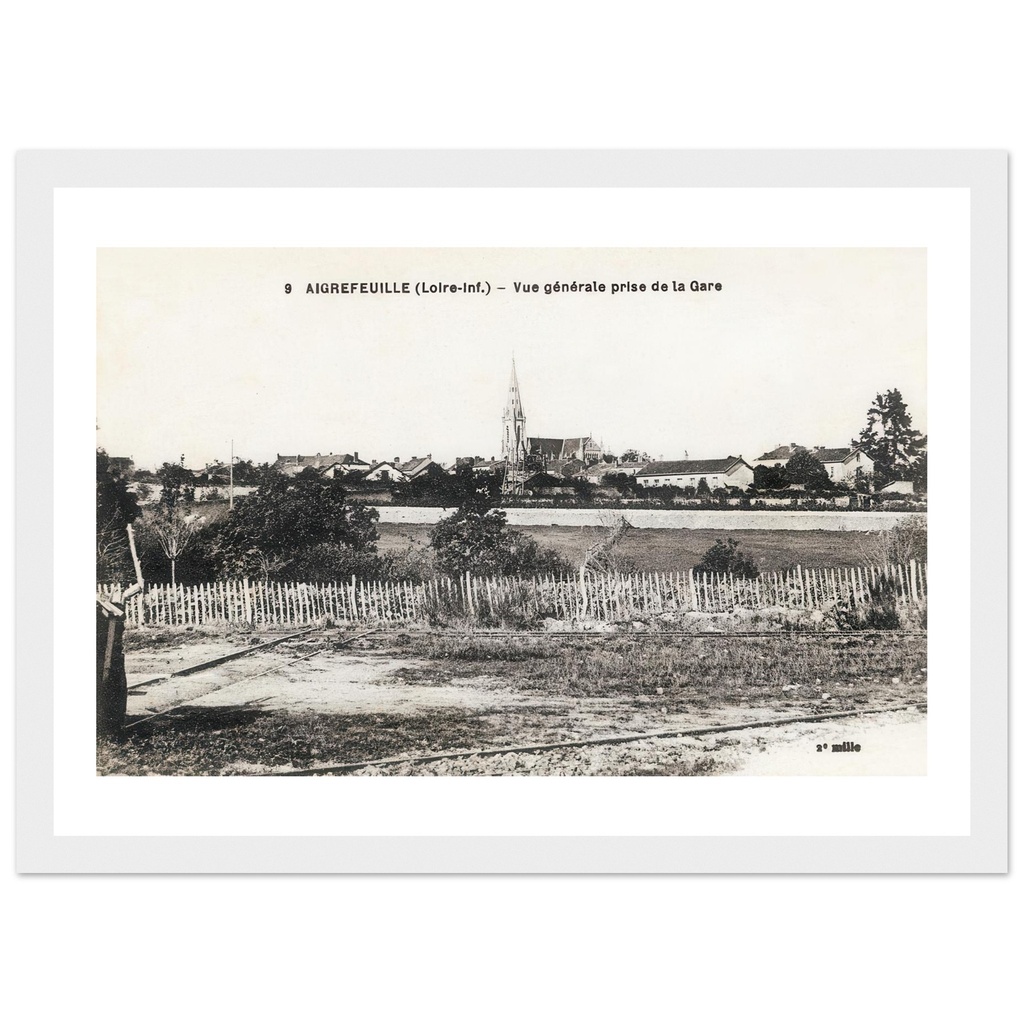 Aigrefeuille - Vue Generale prise de la gare