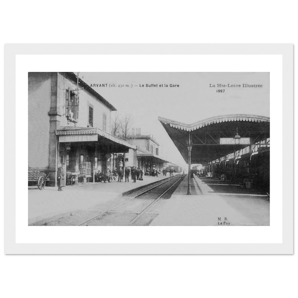 Arvant - (alt 430 m) - Le Buffet de la Gare