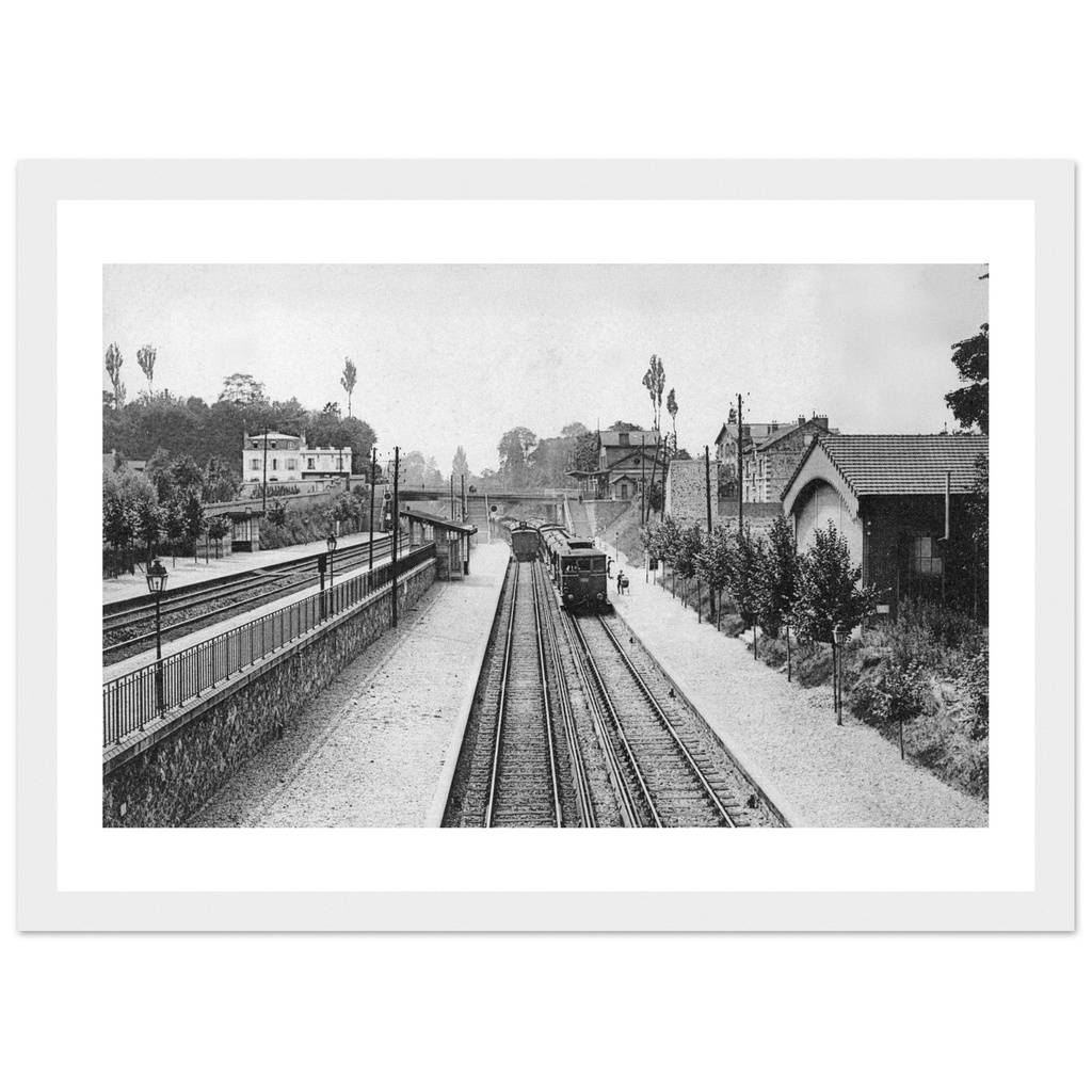 Viroflay - Interieur de la Gare Rive Gauche et des Invalides