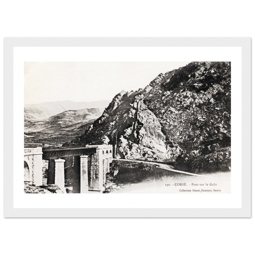 Corse  - Pont sur le Golo