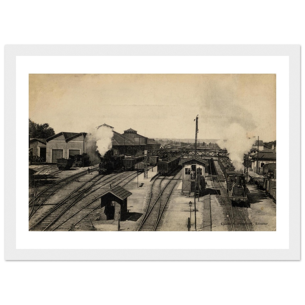 Chaumont - La gare interieure