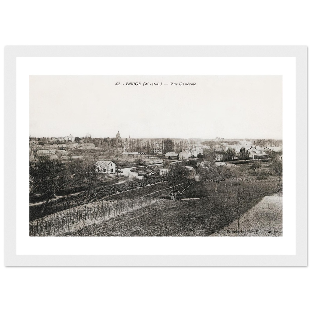 Baugé (M-et-L) - Vue Générale