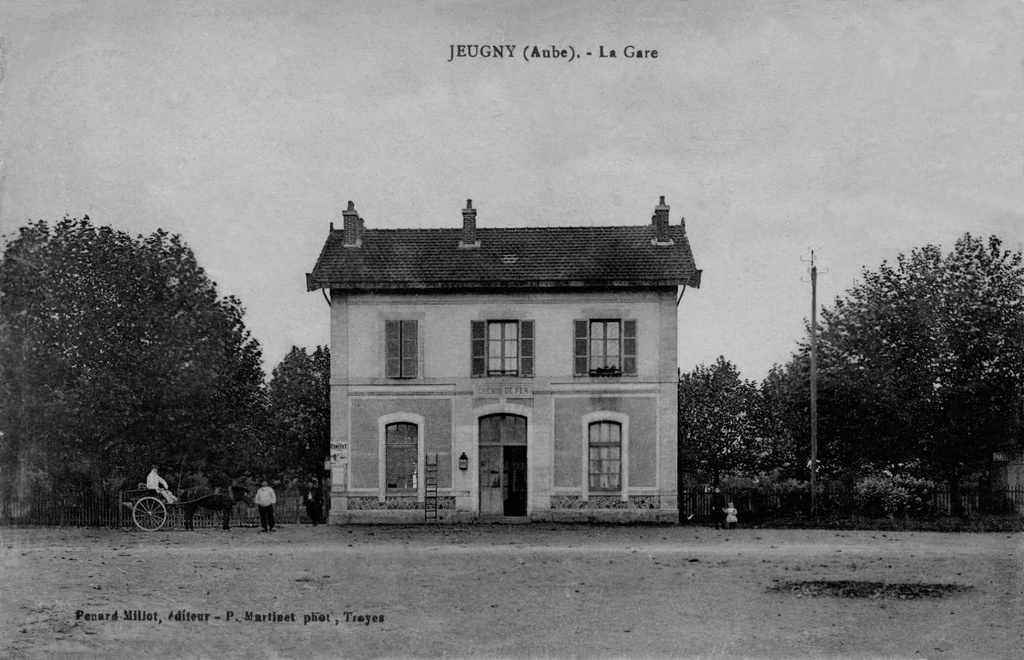Jeugny - La gare