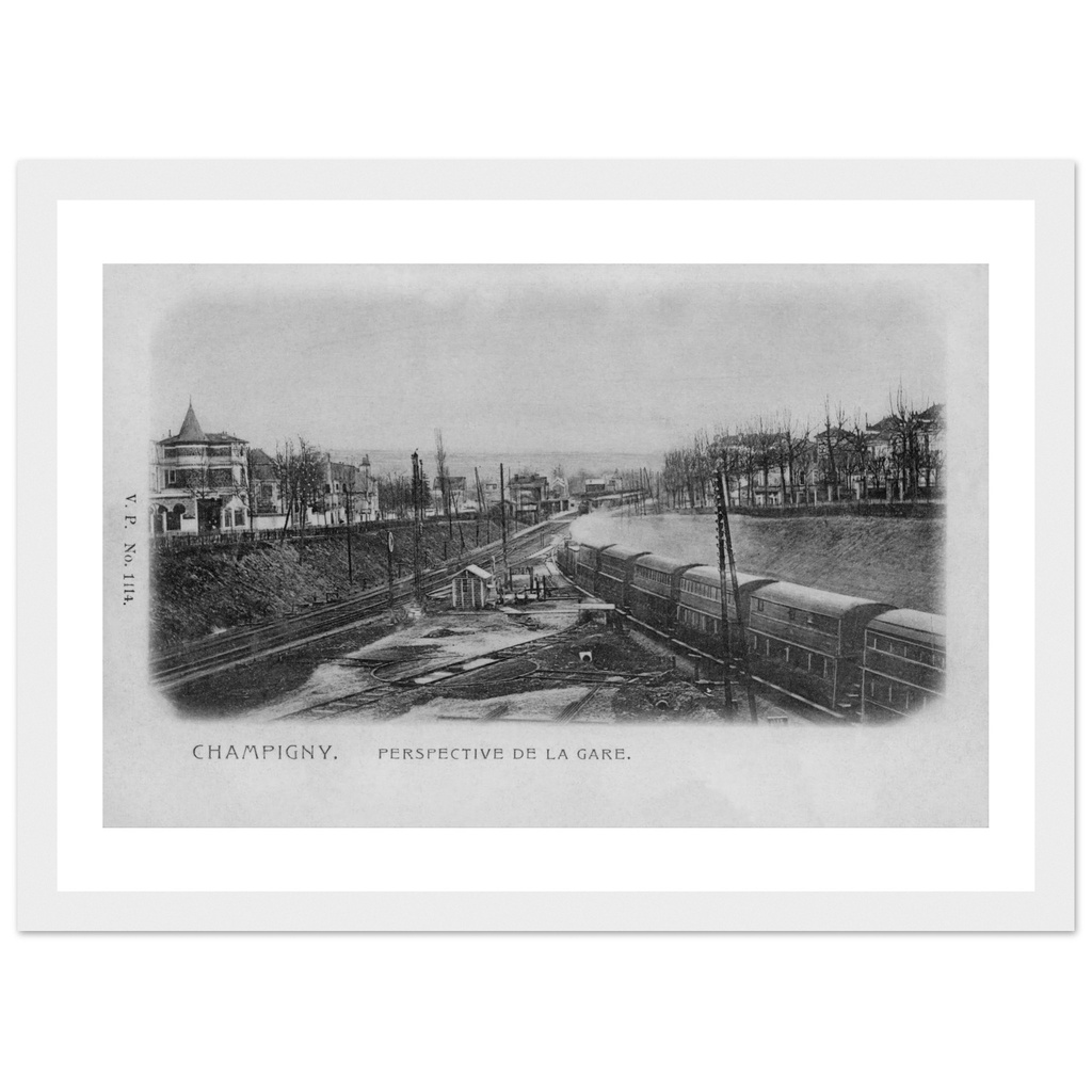 Champigny-sur-Marne - Perspective de la Gare