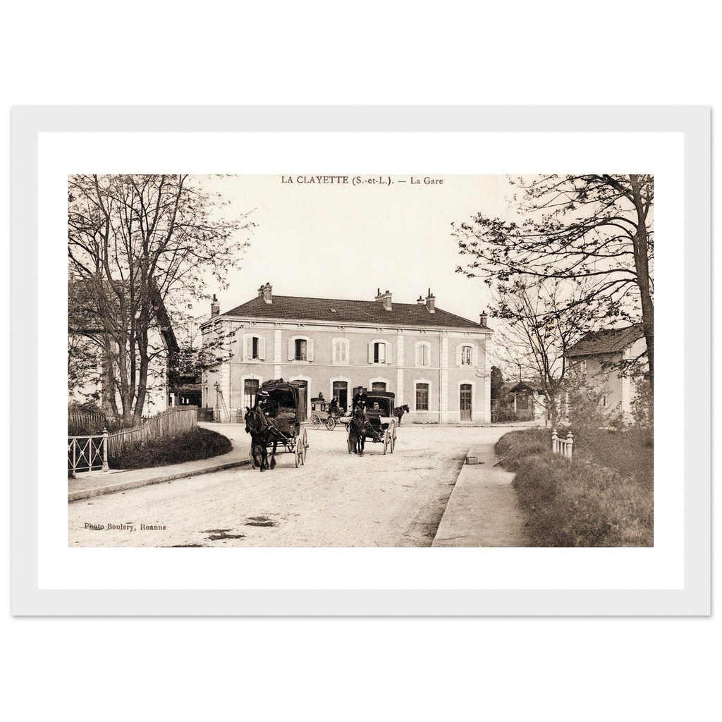 La Clayette - la gare