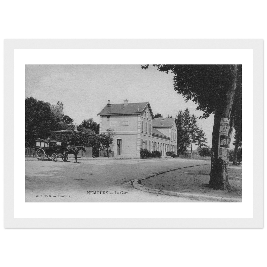 Nemours - La Gare