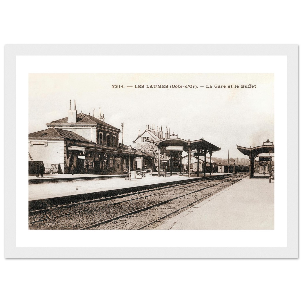 Les Laumes - La Gare et le Buffet