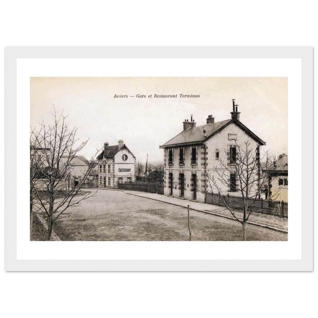 Juziers - Gare et restaurant Terminus