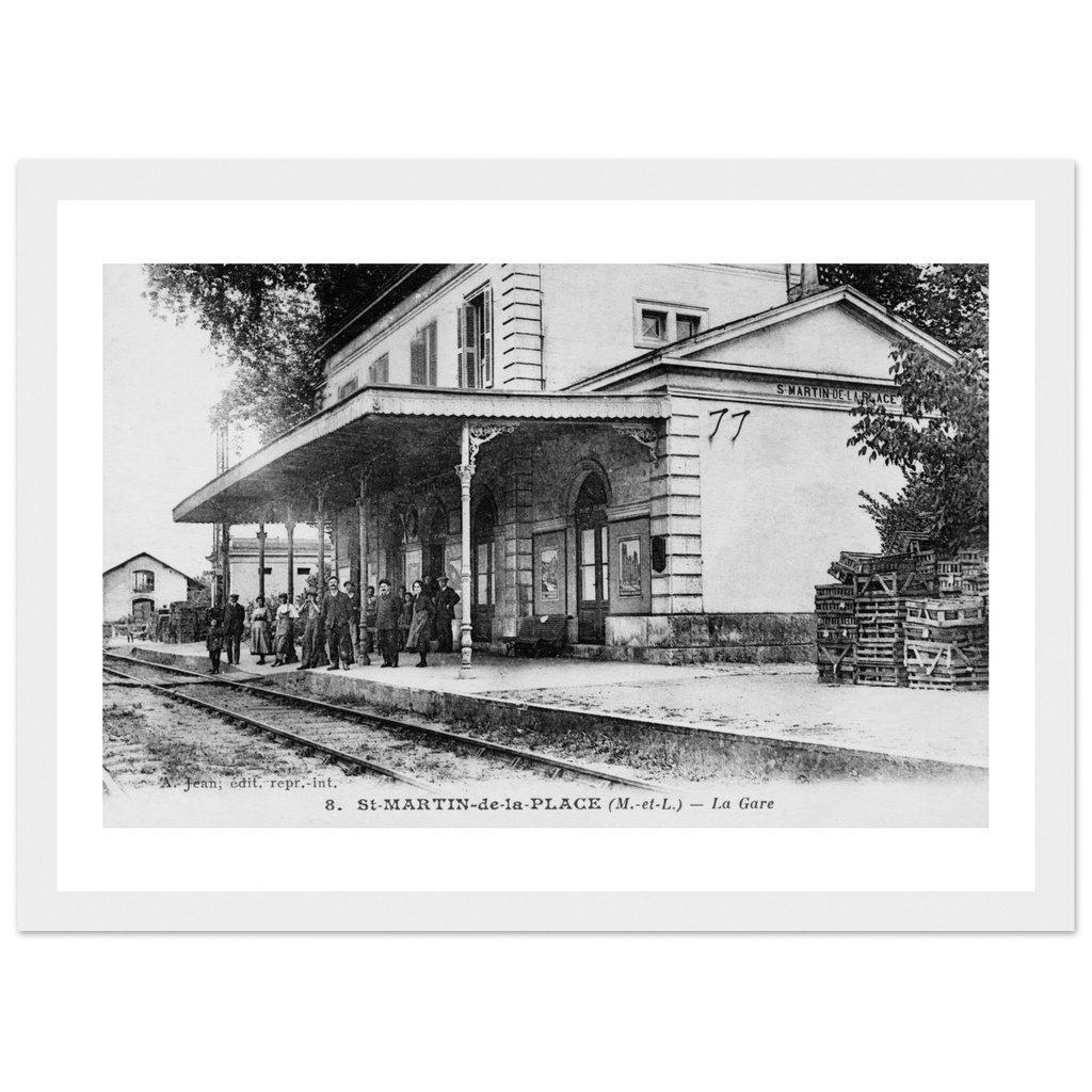 Saint-Martin-de-la-Plage - La gare