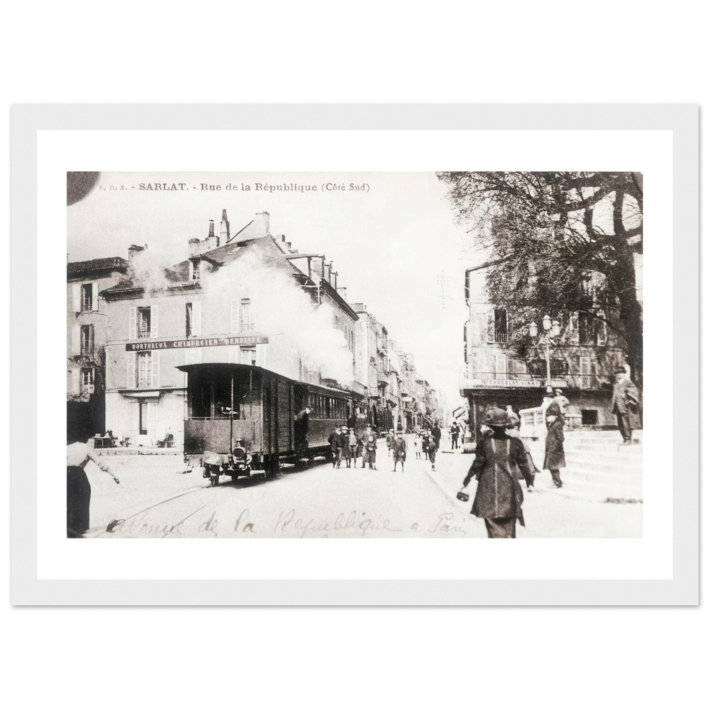 Sarlat - Rue de la republique (cote Sud)