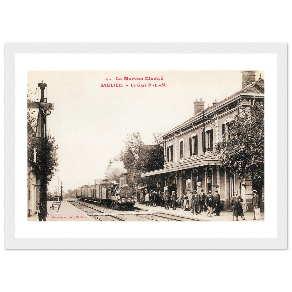 Morvan - Saulieu - Gare P.L.M