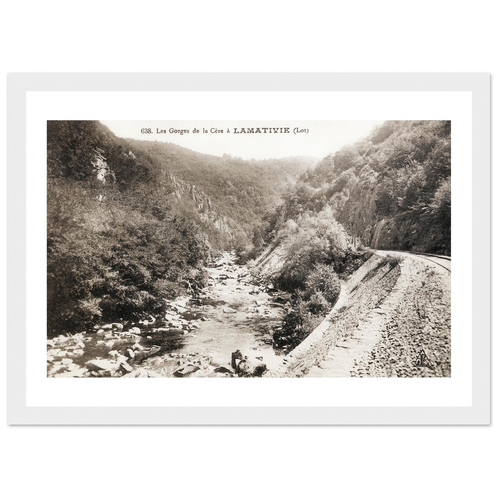 Les Gorges de la Cere a Lamativie (lot)