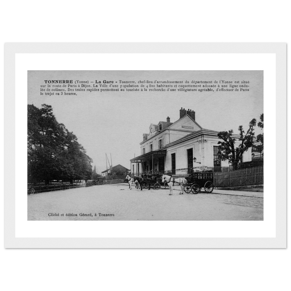 Tonnerre - La Gare - Tonnerre chef-lieu du département de l'Yonne