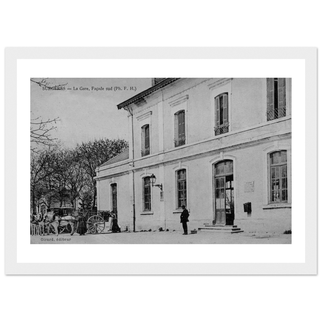 Surgères - la Gare Facade sud