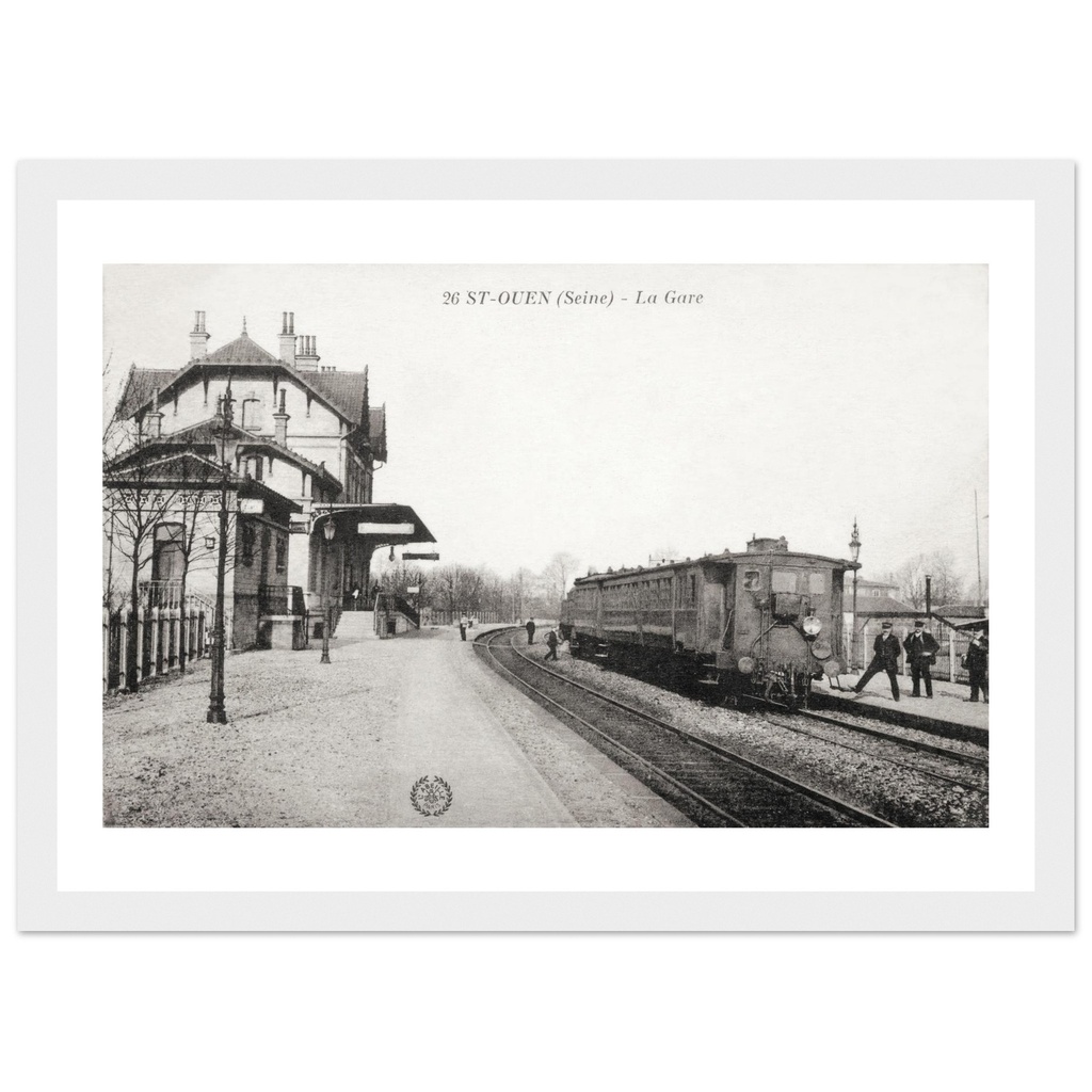 St-Ouen (Seine) - La Gare