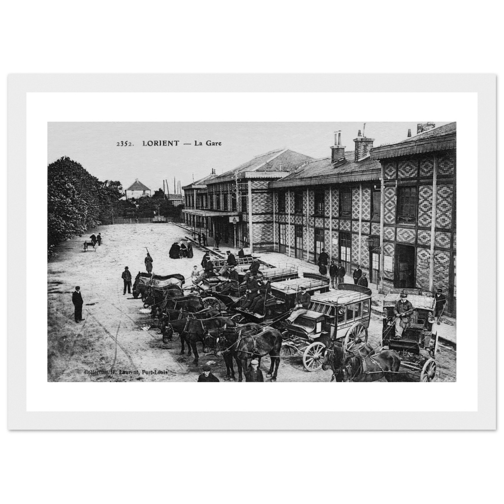 Lorient - la Gare d'Orléans