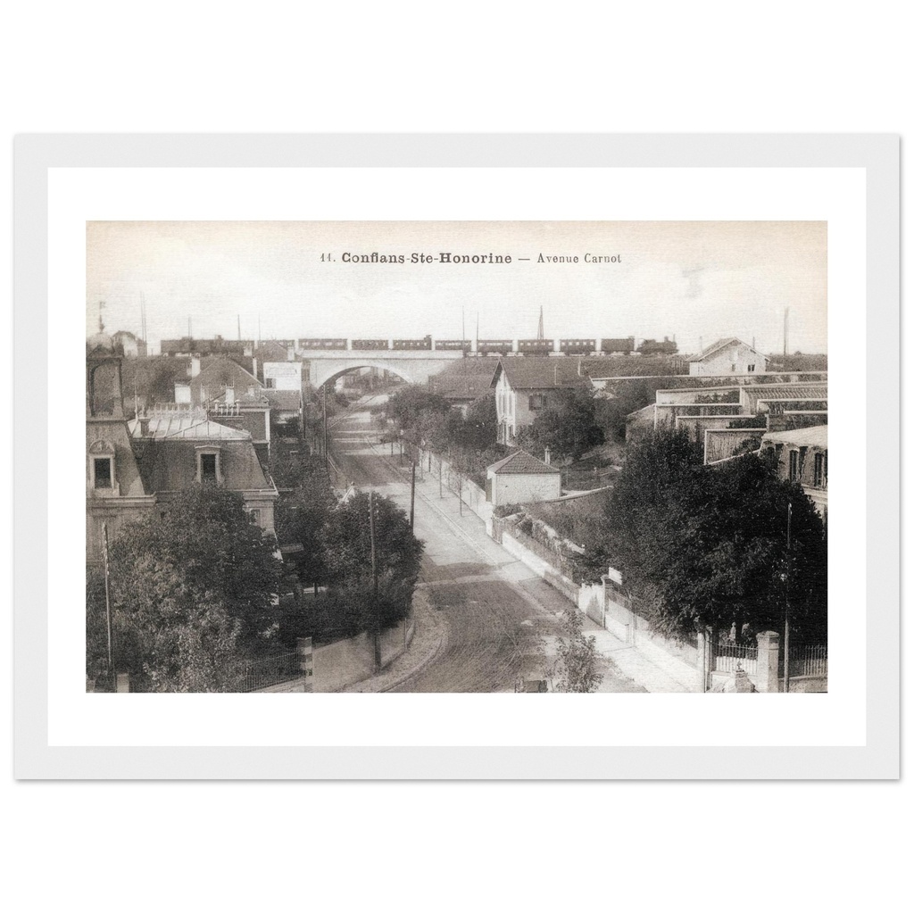 Confians-St-Honorine- - Rue Carnot