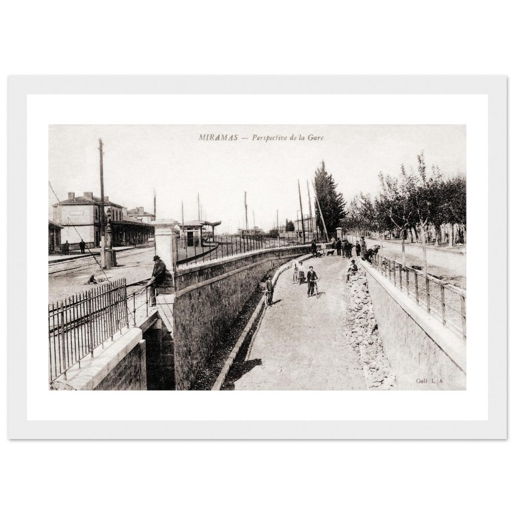 Miramas - Bouches du Rhone - PACA - France La Gare